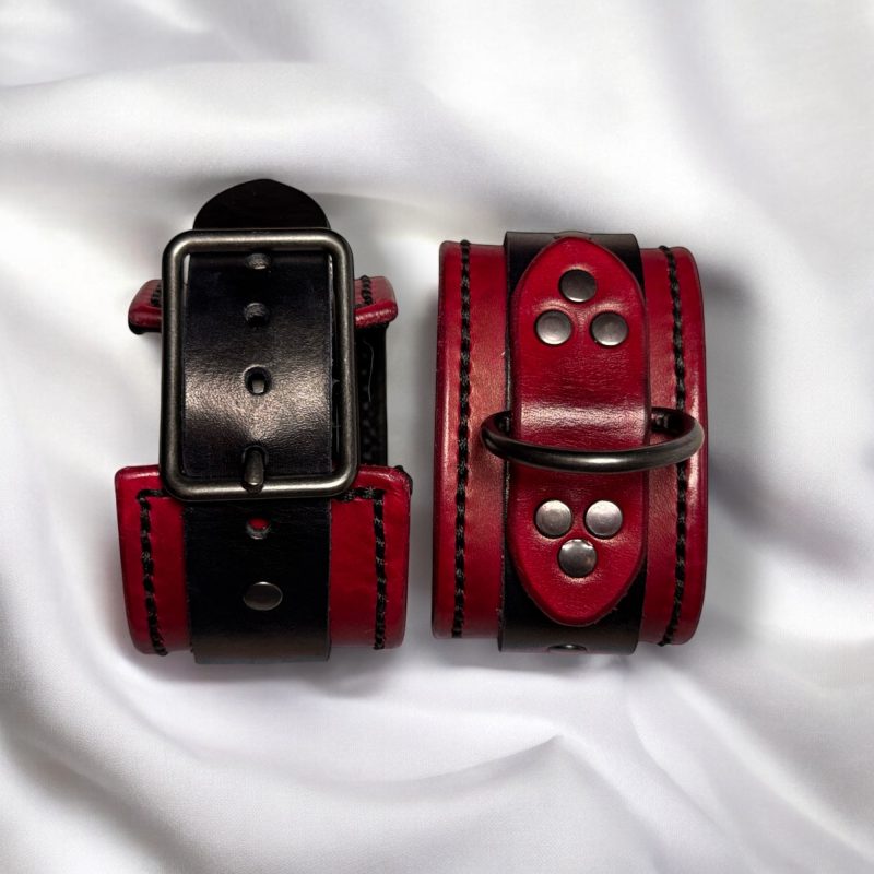 Leather Wrist or Ankle Cuffs - Image 2