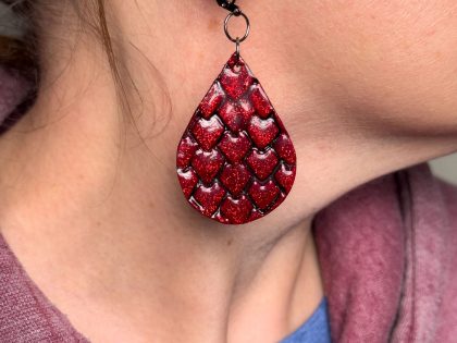 Dragon Scale Earrings