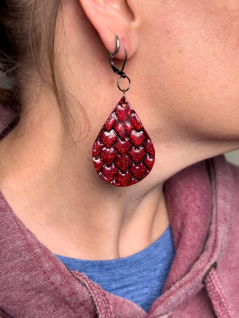 Dragon Scale Earrings