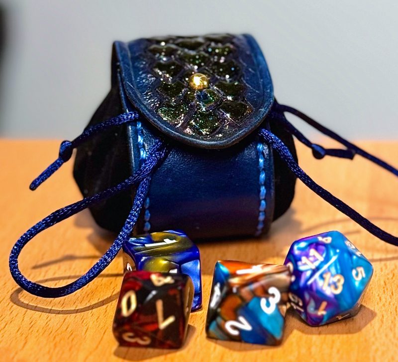 Mini Dragon Scale Dice Bag - Image 9