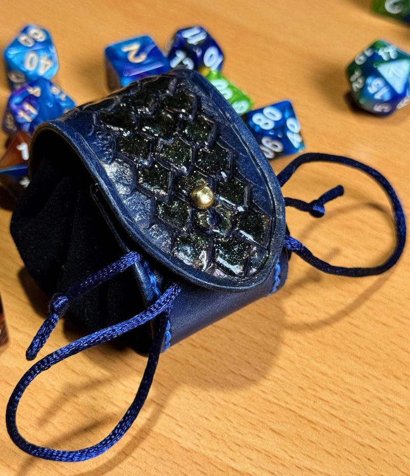 Mini Dragon Scale Dice Bag - Image 8