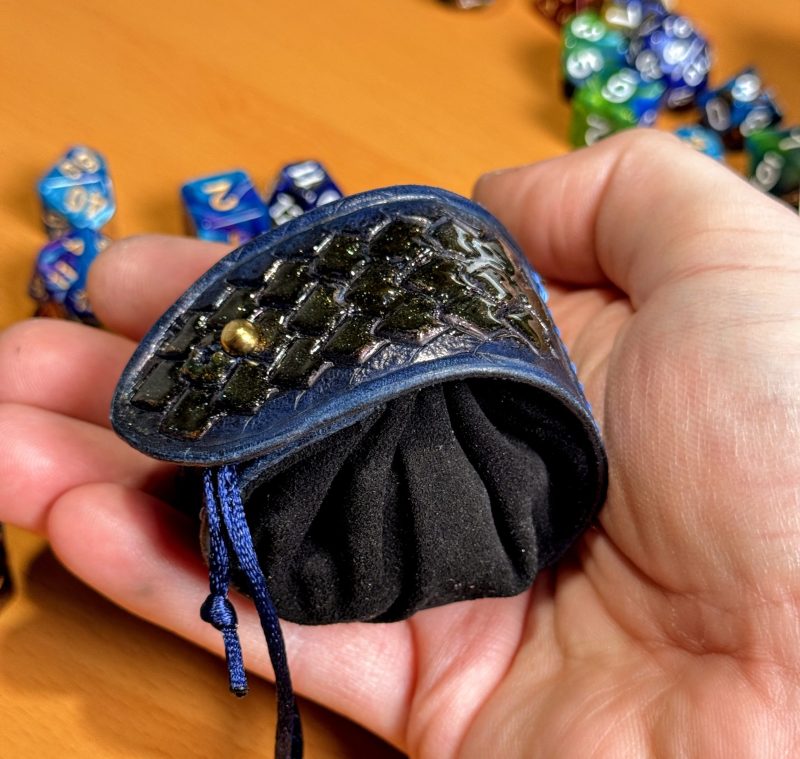 Mini Dragon Scale Dice Bag - Image 5