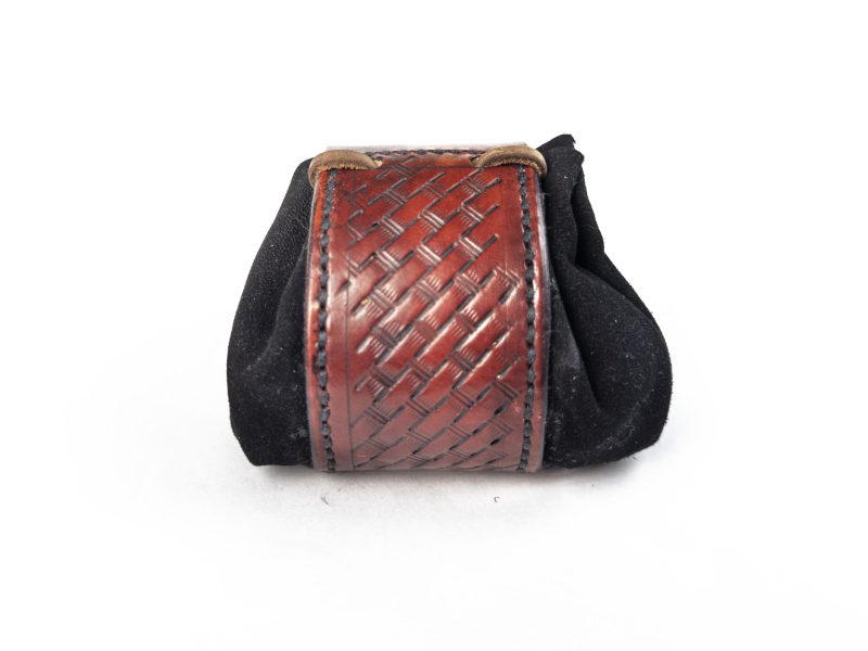 Large Leather Dice Bag With Custom Name - Image 5