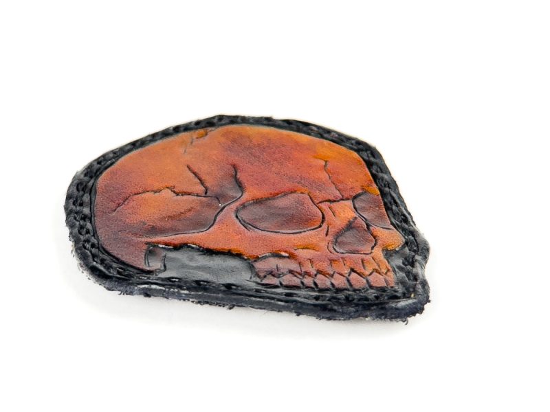 Leather Skull Morale Patch - Image 2