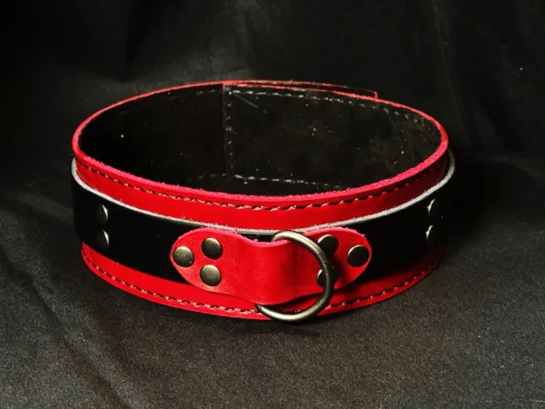 Leather Restraint Collar Choker
