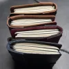 Leather Journal With Refillable Notebooks - Image 3